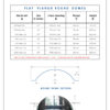 Flat Flange Round Domes